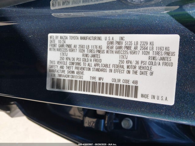 Mazda cw 2025 7MMVAADW1SN101593 Image 9