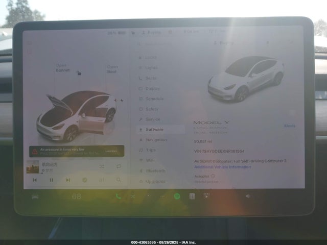 2022 TESLA MODEL Y 7SAYGDEEXNF361564 Photo 6