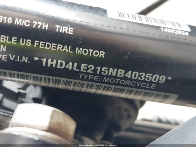 2022 HARLEY-DAVIDSON XL883 1HD4LE215NB403509 Photo 9