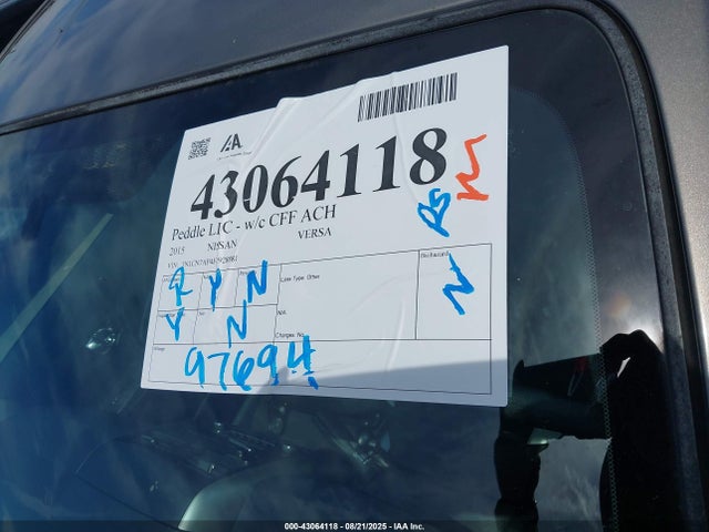 3N1CN7AP4FL928881 Nissan 2015