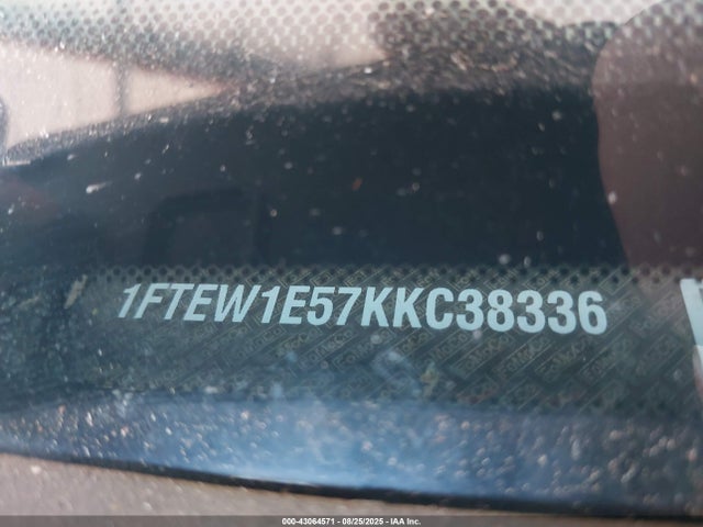 Ford 5.0l 4v 2019 1FTEW1E57KKC38336 Image 9