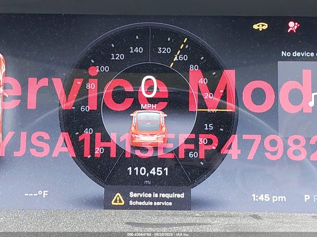 5YJSA1H13EFP47982 Tesla MODEL S