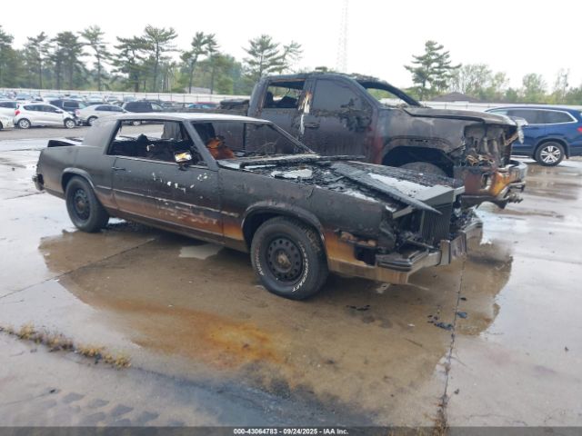 1985 CADILLAC ELDORADO 1G6EL5789FE668898
