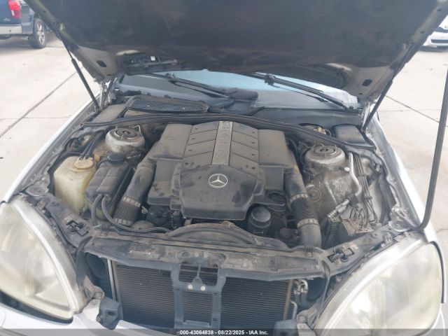 2001 MERCEDES-BENZ S 500 WDBNG75J11A218146 Photo 9