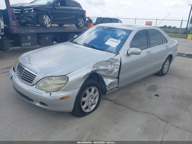 2001 MERCEDES-BENZ S 500 WDBNG75J11A218146 Photo 1