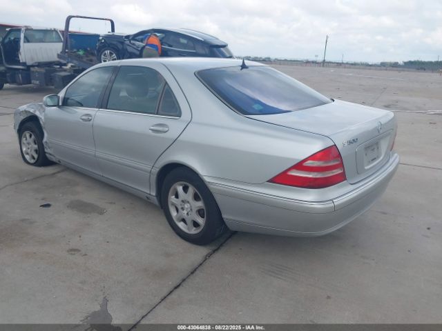 2001 MERCEDES-BENZ S 500 WDBNG75J11A218146 Photo 2