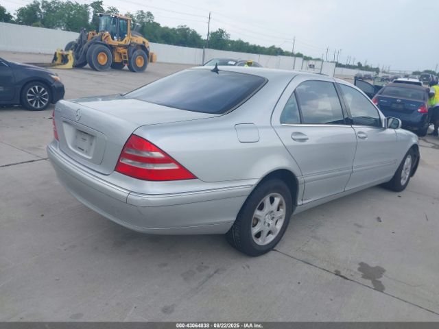 2001 MERCEDES-BENZ S 500 WDBNG75J11A218146 Photo 3