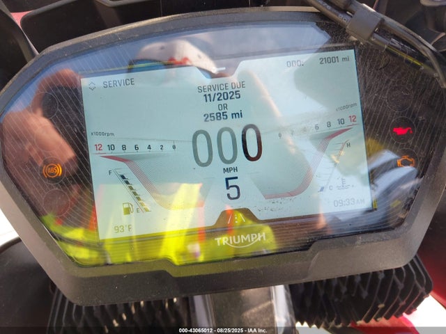 Triumph Motorcycle Tiger 2022 SMTE68DG9NTBA6432 Image 7
