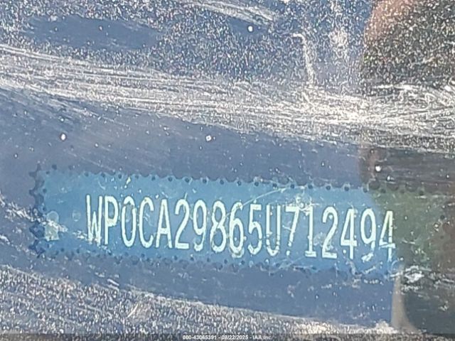 2005 PORSCHE BOXSTER WP0CA29865U712494 Photo 8