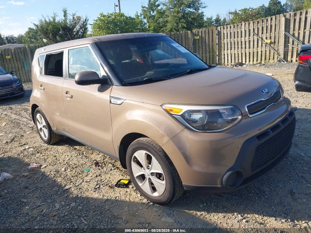 2015 Kia Soul მანქანა იყიდება აუქციონზე, vin: KNDJN2A21F7234374, აუქციონის ნომერი: 43065653
