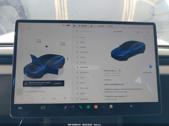 2025 TESLA MODEL 3 5YJ3E1EB8SF928755 Photo 6