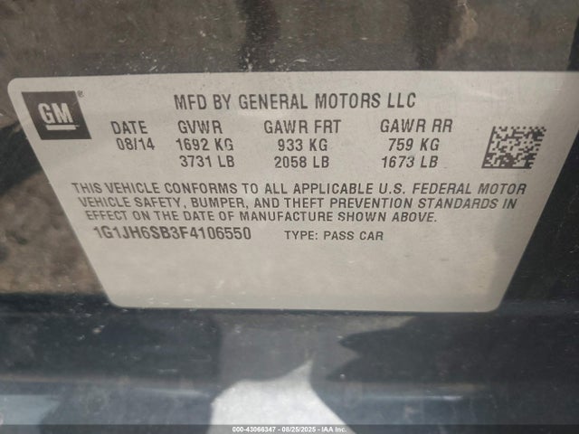 1G1JH6SB3F4106550 Chevrolet LUV
