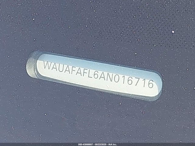 2010 AUDI A4 WAUAFAFL6AN016716 Photo 8