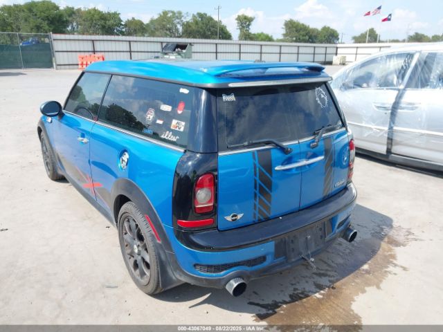 2009 MINI COOPER S CLUBMAN WMWMM33569TP93702 Photo 2