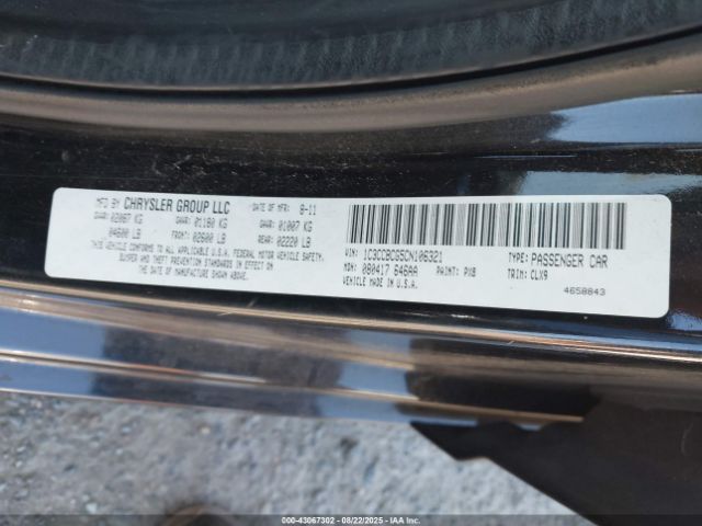 2012 CHRYSLER 200 1C3CCBCG5CN106321 Photo 8