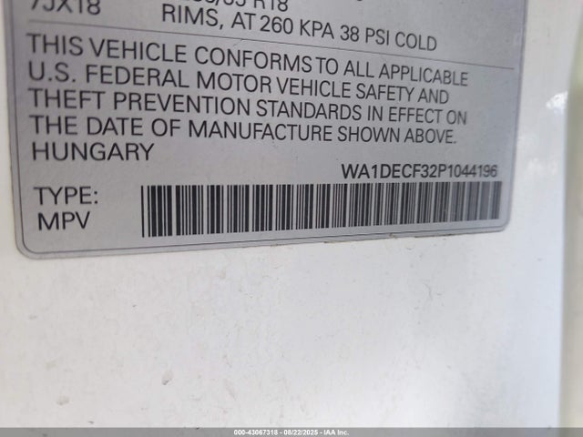 2023 AUDI Q3 WA1DECF32P1044196 Photo 8