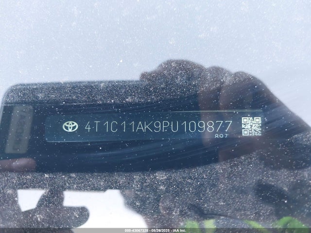 4T1C11AK9PU109877 Toyota a25a-fks