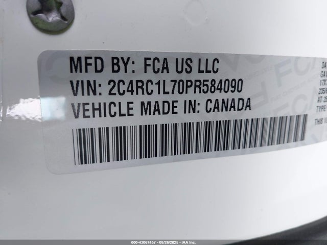 2023 CHRYSLER PACIFICA HYBRID 2C4RC1L70PR584090 Photo 8
