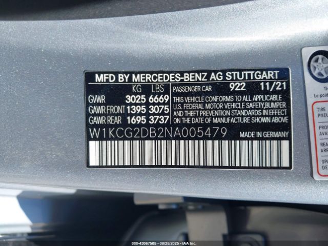 2022 MERCEDES-BENZ EQS 450+ W1KCG2DB2NA005479 Photo 8