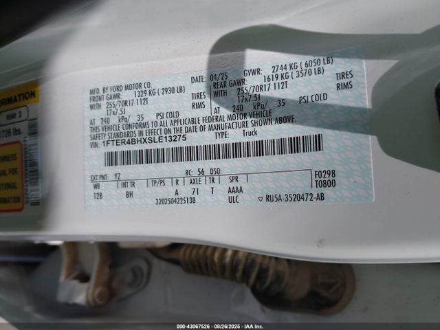 Ford ecoboost 2025 1FTER4BHXSLE13275 Image 9