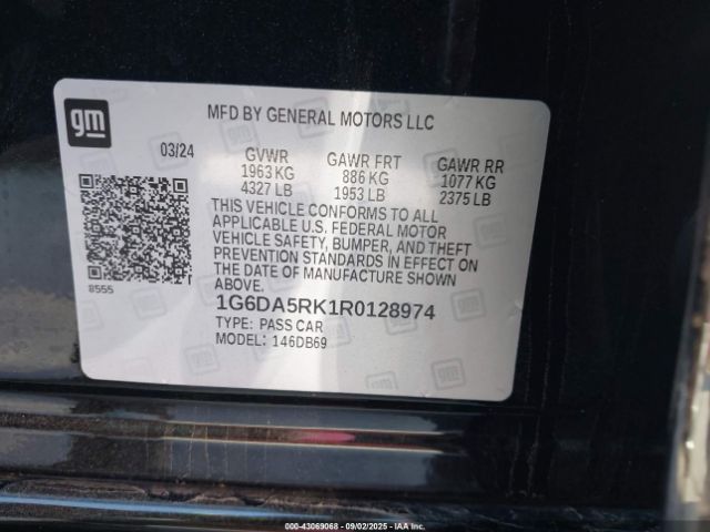 2024 CADILLAC CT4 1G6DA5RK1R0128974 Photo 8