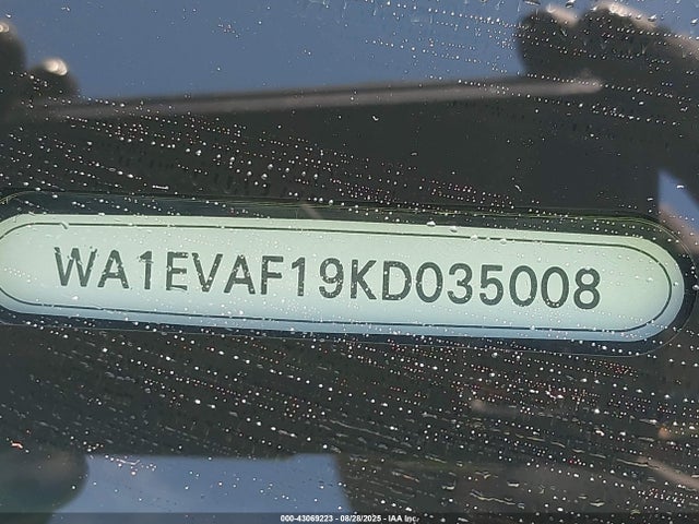 2019 AUDI Q8 WA1EVAF19KD035008 Photo 8