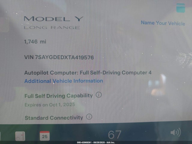 2026 TESLA MODEL Y 7SAYGDEDXTA419576 Photo 6