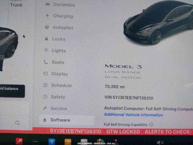 2022 TESLA MODEL 3 5YJ3E1EB7NF139310 Photo 6