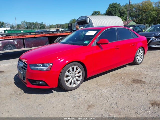 2013 AUDI A4 WAUBFAFLXDN039960 Photo 1