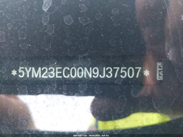 43071101 :رقم المزاد ، 5YM23EC00N9J37507 vin ، 2022 Bmw X4 M مزاد بيع