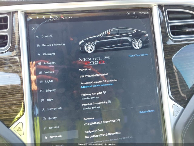 2016 TESLA MODEL S 5YJSA1E43GF123648 Photo 6