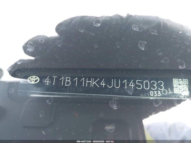 4T1B11HK4JU145033 Toyota a25a-fks