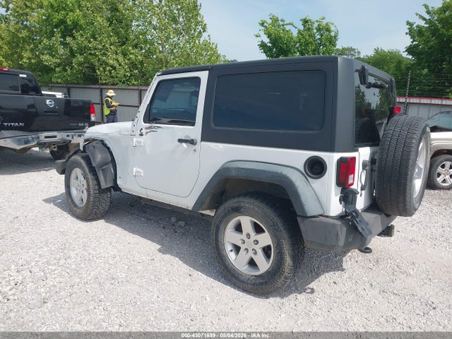 Продаж на аукціоні авто 2013 Jeep Wrangler Sport, vin: 1C4AJWAG4DL572242, номер лоту: 43071699