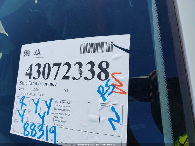 BMW X1 2014 WBAVM1C53EVW50536 Image 18
