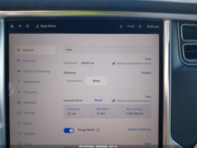 2017 TESLA MODEL X 5YJXCDE27HF040404 Photo 6