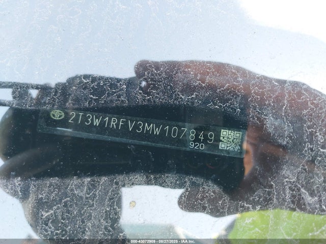 Toyota a25a-fks 2021 2T3W1RFV3MW107849 Image 9