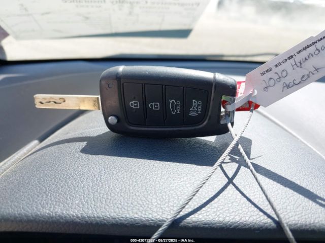 2020 HYUNDAI ACCENT 3KPC24A66LE126831 Photo 10