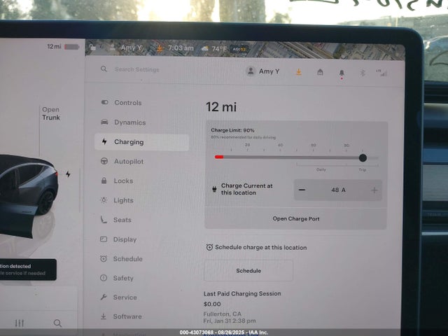 Tesla Model Y 2024 7SAYGDED3RF018527 Image 18