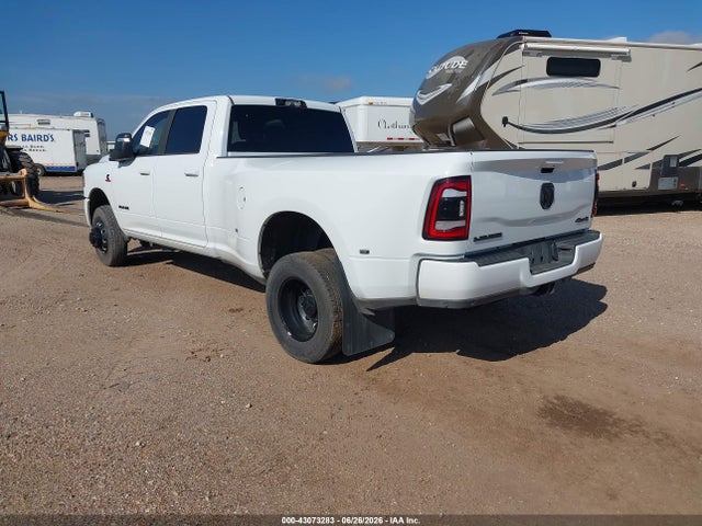 43073283 :رقم المزاد ، 3C63RRJL3RG384856 vin ، 2024 Ram 3500 Laramie  4x4 8' Box مزاد بيع
