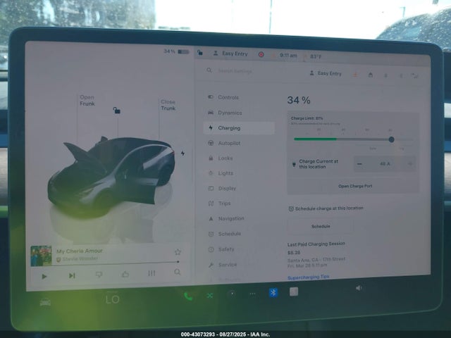 7SAYGDEFXNF499324 Tesla Model Y
