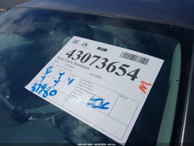 1HGCV1F15JA171196 Honda l15be