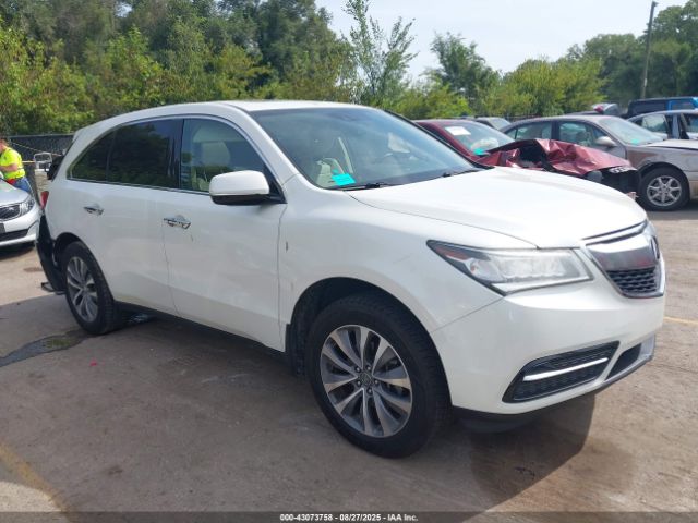 2014 ACURA MDX 5FRYD4H49EB035830 Photo 0
