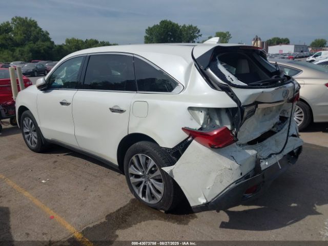 2014 ACURA MDX 5FRYD4H49EB035830 Photo 2