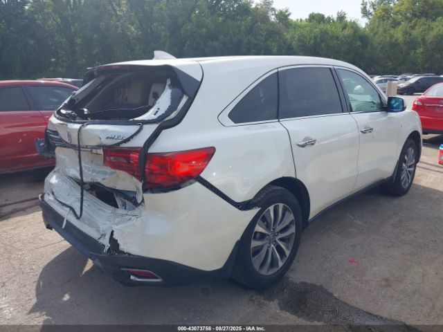 2014 ACURA MDX 5FRYD4H49EB035830 Photo 3