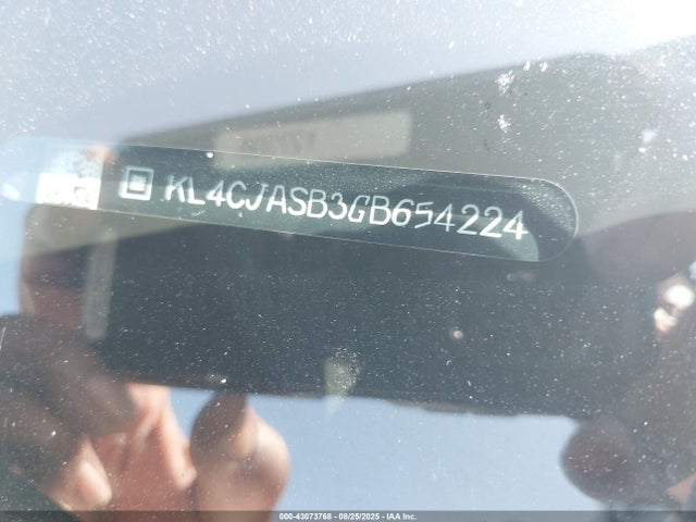 Buick luv - vvt, alum gme e85 max 2016 KL4CJASB3GB654224 Image 9