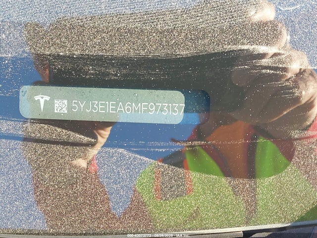 2021 TESLA MODEL 3 5YJ3E1EA6MF973137 Photo 8