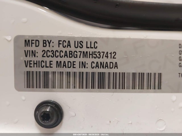 Chrysler 300 2021 2C3CCABG7MH537412 Image 9