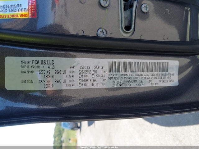 1C4PJLLB0KD458076 Jeep Cherokee