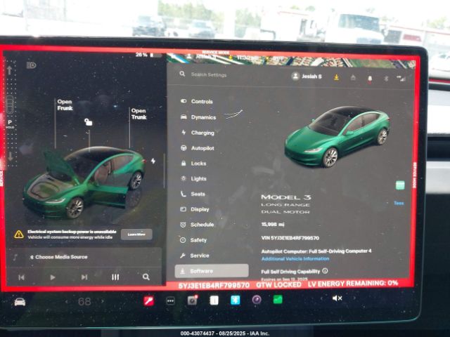 2024 TESLA MODEL 3 5YJ3E1EB4RF799570 Photo 6