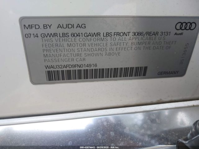 2015 AUDI A8 L WAU32AFD9FN014916 Photo 8